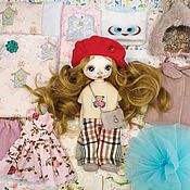 Куклы и игрушки handmade. Livemaster - original item Play doll with clothes, dolls and dolls, play sets.. Handmade.