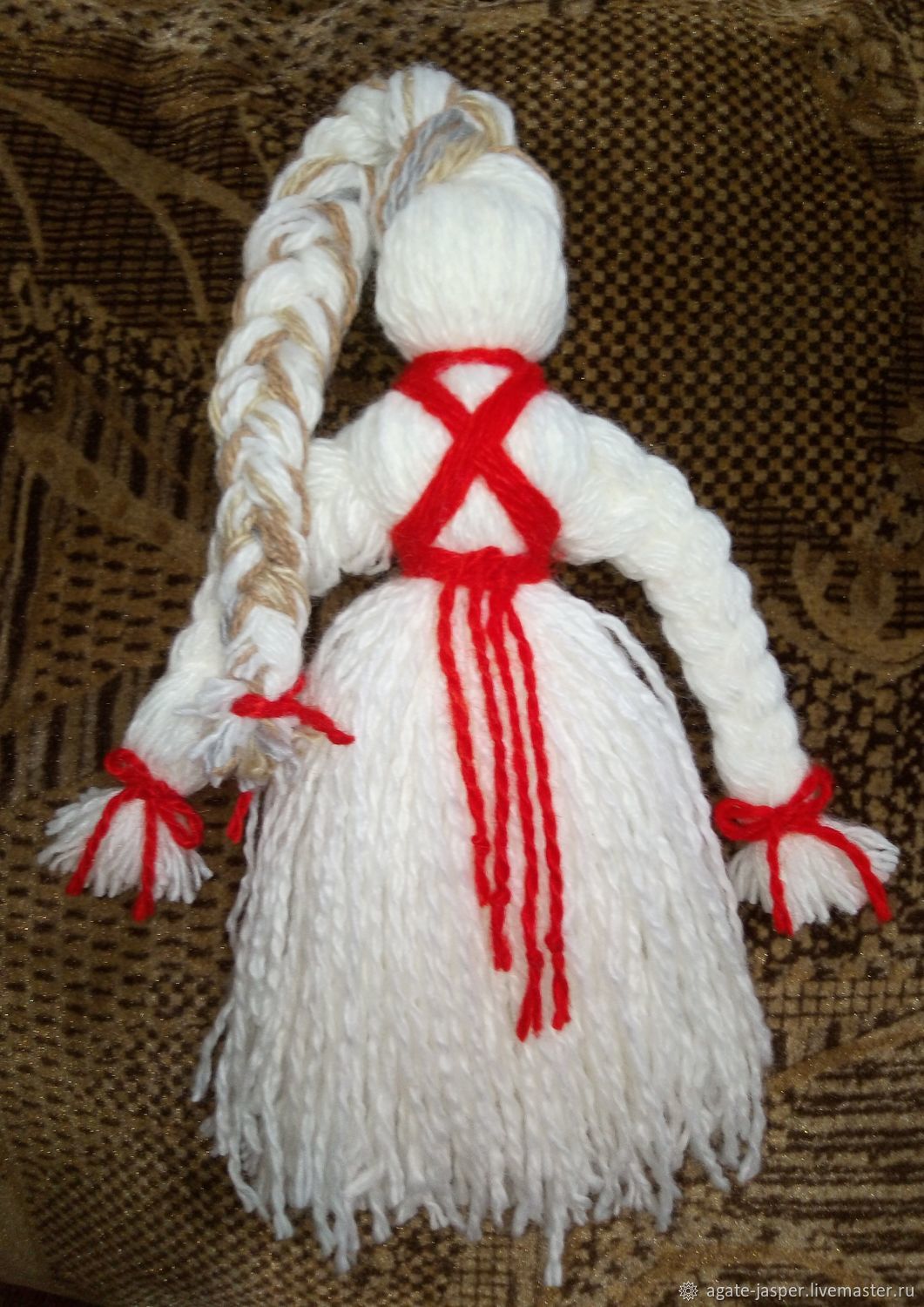 Изготовление куклы из ниток своими руками