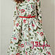 Dress with pockets 'Magic garden' (light. Dresses. Jahlighta (Jahlighta). Online shopping on My Livemaster.  Фото №2