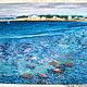 Картина море маслом на холсте морской пейзаж. Картины. художник Елена Цветкова. Ярмарка Мастеров.  Фото №5
