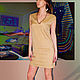 silk short dress 'Nefertiti'. Dresses. Lana Kmekich (lanakmekich). Online shopping on My Livemaster.  Фото №2