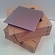 Order Blank boxes 15h15h3 SMS window color Kraft. Lada Enikeeva, packaging. Livemaster. . Box1 Фото №3