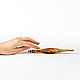 Деревянный крючок для вязания 6 мм. из кедра K266. Крючки. ART OF SIBERIA. Ярмарка Мастеров.  Фото №4