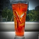 Gel candle Campari in the glass (orange), Candles, Rostov-on-Don,  Фото №1