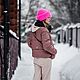Mohair hat 'Pink neon' Model takori. Caps. Olga Lado. My Livemaster. Фото №5
