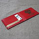 Order Cover of the lawyer's ID card with a pocket for business cards. Scarlet. Joshkin Kot. Livemaster. . Cover Фото №3