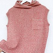 Мини-платье из мериноса (вязаное) XS