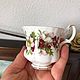 Винтаж: Кофейный сервиз Royal Albert- Цветок месяца. Сервизы винтажные. Винтаж и Антиквариат из Европы. Ярмарка Мастеров.  Фото №5