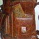 Order Backpack-leather bag 67. Sergei. Livemaster. . Backpacks Фото №3