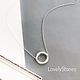 Choker Circle necklace minimalist stylish decoration to all. Necklace. LovelyStones. Online shopping on My Livemaster.  Фото №2