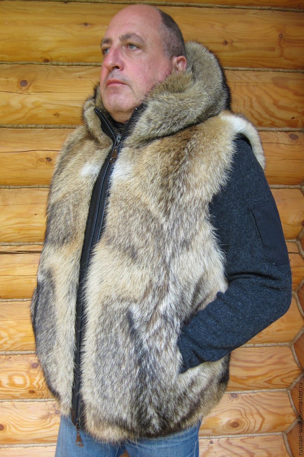 Купить жилет мужской с овечьим мехом интернет-магазин paraskevat.ru