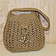 Order Bag knitted shoulder jute. Ekostil. Livemaster. . Classic Bag Фото №3