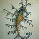 Art object 'Leafy dragon'. Sculpture. HANDMADE Studio. Online shopping on My Livemaster.  Фото №2