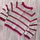 Заказать Кофта-поло, вязанная вручную. Knitting_larka. Ярмарка Мастеров. . Поло Фото №3