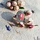 Кольцо с тулитом. Кольца. Karma-jewelry. Ярмарка Мастеров.  Фото №4