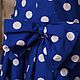 Retro polka dot dress 'pearl Harbor'. Dresses. Moda No Time. My Livemaster. Фото №5