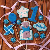 Сувениры и подарки handmade. Livemaster - original item Set of gingerbread Teddy Bear. Handmade.