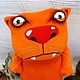 If you're so cultured... Soft toy plush red cat. Stuffed Toys. Dingus! Funny cats and other toys. Online shopping on My Livemaster.  Фото №2