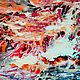 Painting with a mountain river and sunset ' Abstraction on the river'. Pictures. Russian Oil Paintings. Online shopping on My Livemaster.  Фото №2