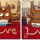 Кот-подушка в авто, подарок мужчине, домашний любимец, игрушка. Автомобильные сувениры. ~Натали~ ♥ИГРУШКИ ♥УКРАШЕНИЯ ♥ДЕКОР. Ярмарка Мастеров.  Фото №4