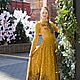Copyright dress 'Russian gold'-2. Dresses. Masterskaya Kutyure (kutyrie). Online shopping on My Livemaster.  Фото №2