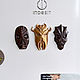 Masks from the game Skyrim fridge magnets. Interior masks. Amberwood (AmberWood). Online shopping on My Livemaster.  Фото №2