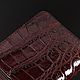 Кошелек из натуральной кожи крокодила IMA0093VK45. Кошельки. CrocShop товары из экзотической кожи. Ярмарка Мастеров.  Фото №8