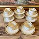 Винтаж: Набор кофейных пар R&C Raynaud and Co Limoges France. Обьем 100 мл. Кружки винтажные. Decor de table. Интернет-магазин Ярмарка Мастеров.  Фото №2