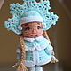 Order MK Santa Claus or Snow Maiden, a master class in crocheting. Natalya Spiridonova. Livemaster. . Knitting patterns Фото №3
