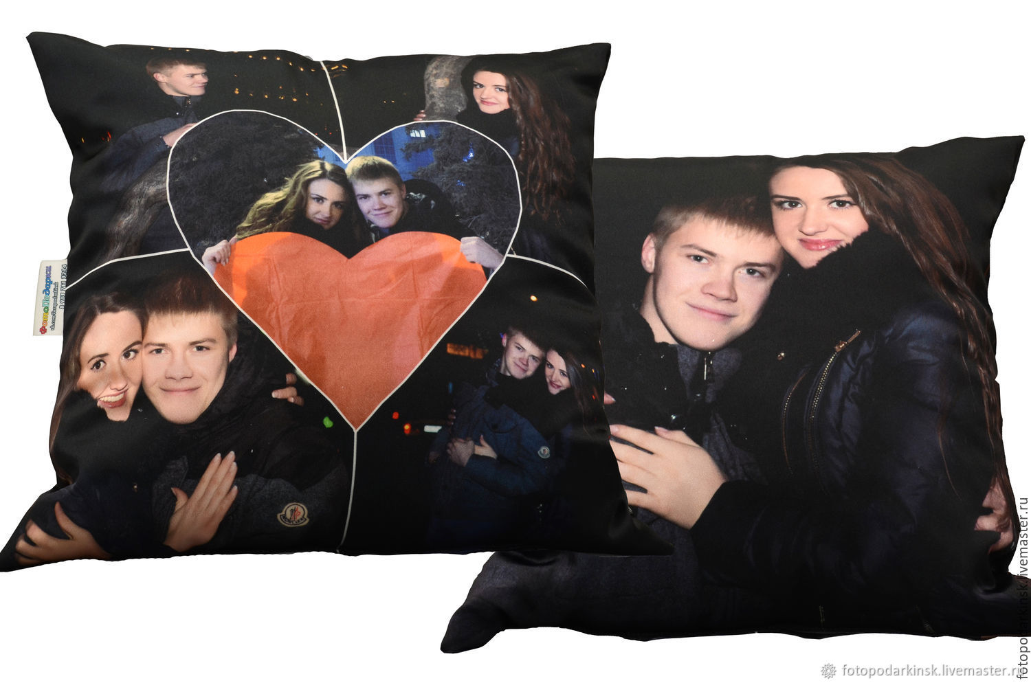 Печать фото на подушках Новосибирск