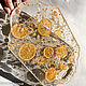 Поднос с апельсинами из серии " Лето в смоле", Кухонные наборы, Москва,  Фото №1