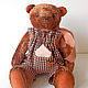 Заказать Мишка тедди Браун. Handsewing.toys (Ирина). Ярмарка Мастеров. . Мишки Тедди Фото №3