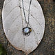 Заказать Серебряная подвеска c лунным камнем "Клео". BlackTree (InSilver). Ярмарка Мастеров. . Подвеска Фото №3