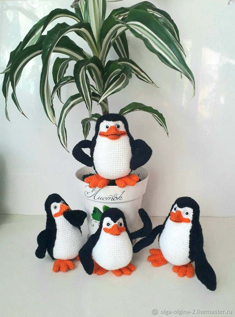 Киндер игрушки пингвины
