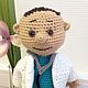 Кукла вязаная Доктор. Мягкие игрушки. Baby_ToyStore. Ярмарка Мастеров.  Фото №5