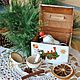 Magic chest with toys ' Retro train'. Christmas decorations. NashaSasha. Online shopping on My Livemaster.  Фото №2