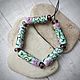 Бусины из стекла, лэмпворк, lampwork, муранское стекло, цветок. Бусины. Мария Кириллова. Ярмарка Мастеров.  Фото №9