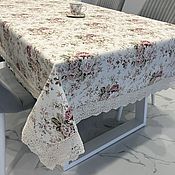 Для дома и интерьера handmade. Livemaster - original item Cotton tablecloth with impregnation 