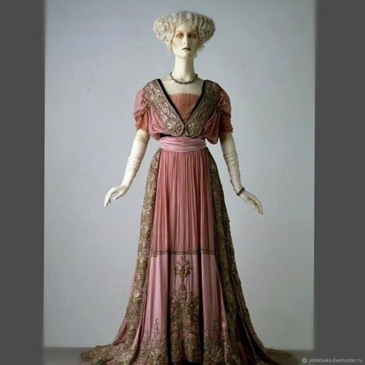 Вечерние платья 1908 эдвардианской эпохи