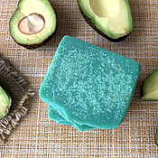 Косметика ручной работы handmade. Livemaster - original item Natural soap on the pulp of Avocado fruits. Handmade.