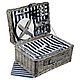 Picnic basket 'Breeze' (for 2 persons). Picnic baskets. H-Present more, than a gift!. Online shopping on My Livemaster.  Фото №2