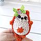 Вязаные брелоки, подвески, кот ,корги, сердечки, щенки, змейка. Амигуруми куклы и игрушки. Julmimitoys вязаные игрушки. Ярмарка Мастеров.  Фото №4