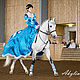 Налобник для лошади  "Голубая мечта". Уздечки. Equestrian style by Akylina. Ярмарка Мастеров.  Фото №6