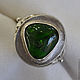 Ring with diopside Island of peace. Rings. LAVKA SAMOTSVETOV. My Livemaster. Фото №4