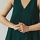 Льняное платье в пол Айра. Сарафаны. Simply Wear by Di (Prokhorova Diana). Ярмарка Мастеров.  Фото №8