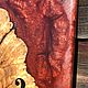 Заказать Уникальнейшие часы из спила карельской берёзы. artwood_epoxy. Ярмарка Мастеров. . Часы классические Фото №3