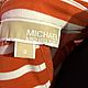 Винтаж: Размер S. Трикотажный пиджак в полоску от Michael Kors. Оригинал. Пиджаки винтажные. По/Полочкам (Маргарита). Ярмарка Мастеров.  Фото №5