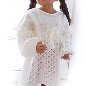 Платье детское вязаное
