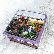 Для дома и интерьера handmade. Livemaster - original item Tea box Ivan tea. Handmade.