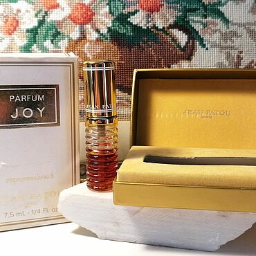 Винтаж ручной работы. Ярмарка Мастеров - ручная работа Винтаж: Joy Jean Patou Parfum Духи Спрей 7,5 (3,5) мл Франция 1990-е. Handmade.